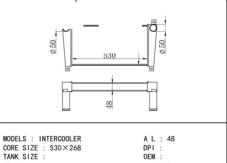  car Intercooler for FREIGHTLINER INTERCOOLER